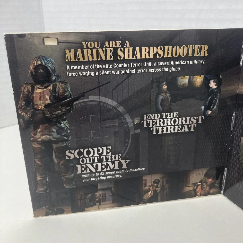 CTU: Marine Sharpshooter One Shot One Kill (PC, 2003) NWT Sealed ATARI
